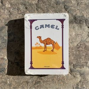 New vintage 1992 camel playing cards